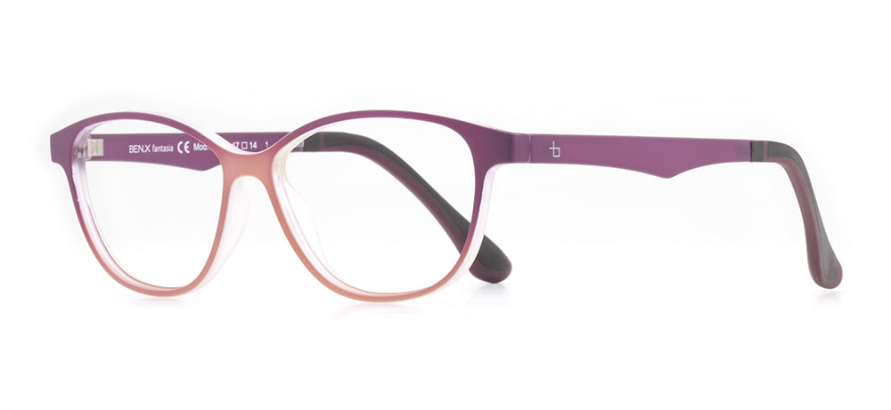 BENX FANTASIA Eyeglasses Kid Woman Oval Full-Rimmed Grilamid (TR90) Unfiltered BXFNTS 1398-C.04